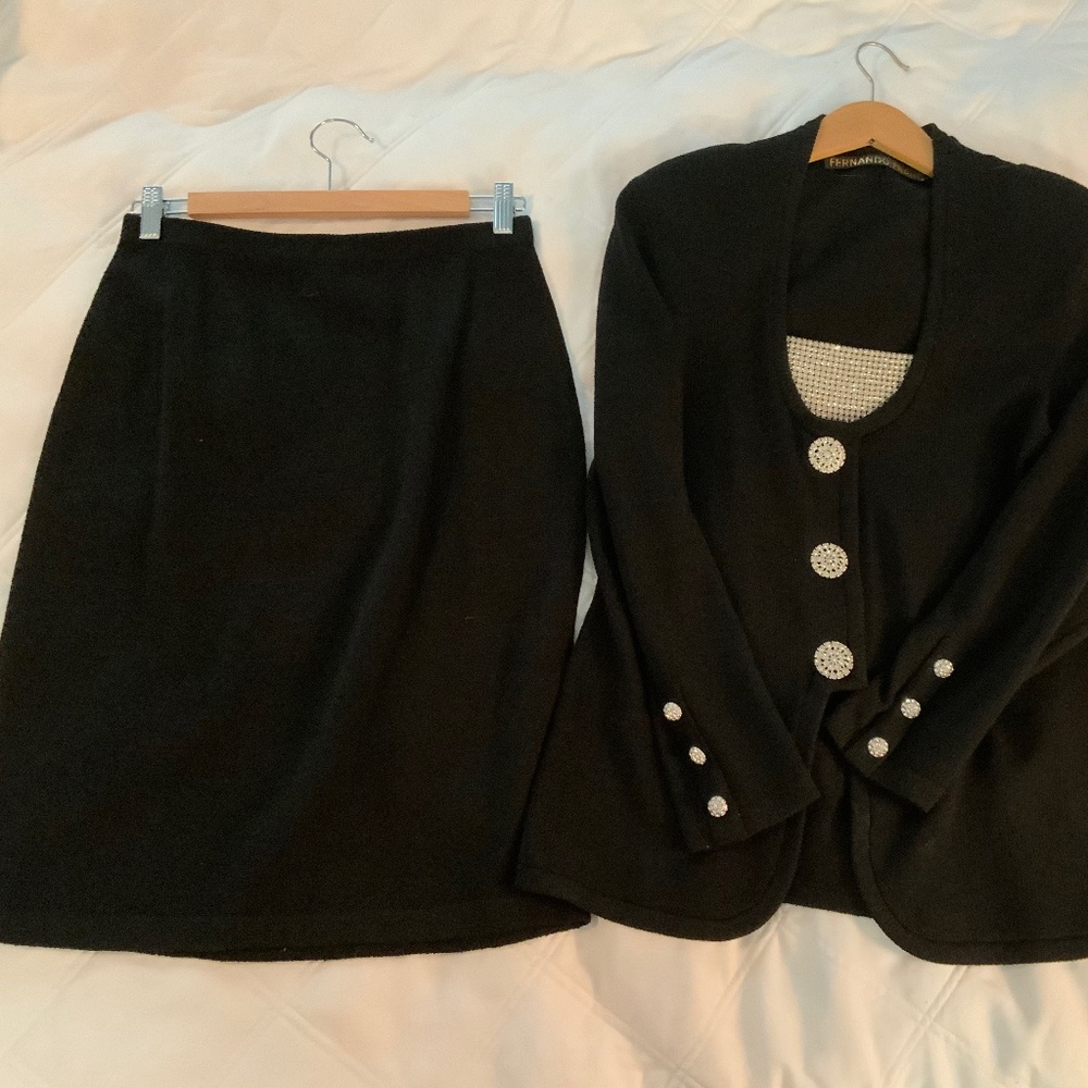Knit Cocktail Suit